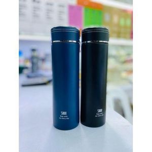 Thermal Insulating Large Capacity Water Bottle With Tea Infuser. Pair
