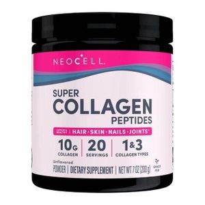 NEOCELL Grassfed Collagen Peptides Powder unflavored , 200g.