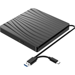 Hp USB Type-C and USB 3.0 CD Burner ROM +/-RW Optical Reader Writer