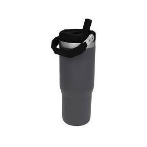0.89L Stainless Steel Tumbler with Straw, Vacuum Insulated Water Bottle