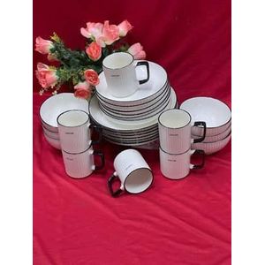 Concise dinner set