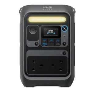 Anker SOLIX C300X AC 288Wh I 300W (600W SurgePad) Portable Power Supply - Black