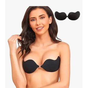 Motiv8 Invisible Stick-on Lifting Bra, 2 Pairs, Mango Shaped, Strapless Self-Adhesive, Push-up Underwear