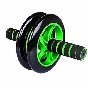 Dual-Wheel Abdominal Roller with Comfort Grip Handles
