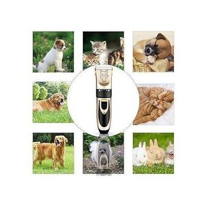 Professional Dog Clippers, Cordless Low Noise Grooming Kit