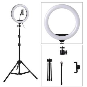 BLACK 10 Inch Ring Light with stand For TikTok,YouTube,Instagram and LiveStream 