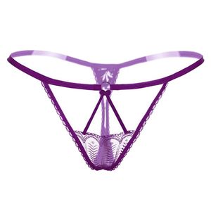 Bzel Crotchless Women's Exotic Panties Sexy Underwear Transparent