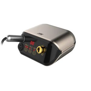 Nail Grinding Machine Professional Nail Drill Machine 35000 RPM With Foot Pedal,Electric Nail File For Gel Nails, Acrylic, Manicure Pedicure Polishing Remover Tool Kit for DIY Home or Salon Mani-Pedis 