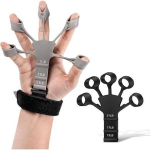 Silicone Finger Trainer Strengthener 