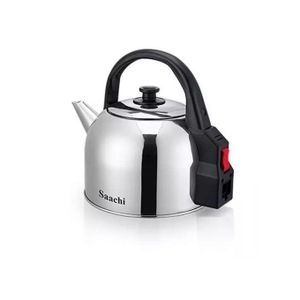 Saachi 5 Liters Fast Heating Electric Stainless Steel Kettle - Silver