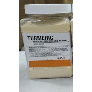 Turmeric Brighten Skin ,Anti-wrinkle, Clear acne Facial Jelly Mask