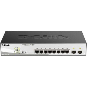 Dlink DGS-1210-10P 8-Port Poe Gigabit Smart Managed Switch