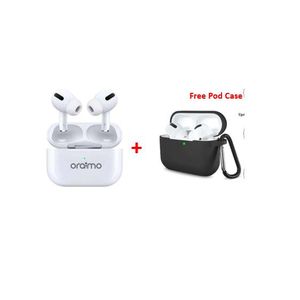 Oraimo FreePods 5 True Wireless Earbuds ENC Calling Noise Cancellation - White