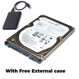 500GB Internal Laptop Hard Disk HDD – 100% Health Tested with External Hard Disk Case