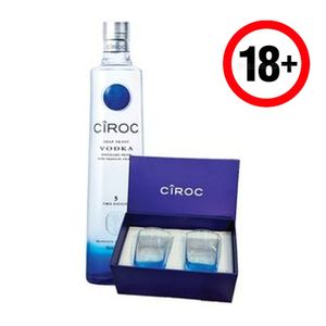 Ciroc Ciroc Vodka 1L - FREE CIROC GLASSES