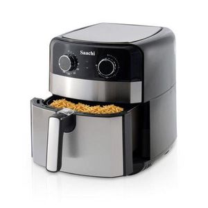 Saachi 5 Liters  Airfryer With Unique Air Technology-Black/Silver