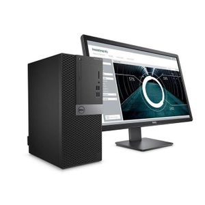 DELL OptiPlex 3090/3060/7040 Desktop Intel Core I5- 500GB HDD,8GB Ram, With 20" Monitor - Black (Refurbished)