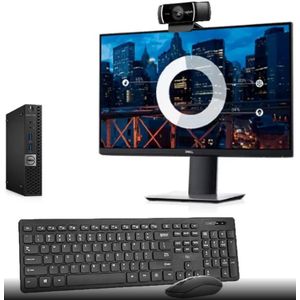DELL Refurbished Perfect Work From Home  Full Set OptiPlex Micro Form Factor 7010/7020/5070/3080/7040/7050/Wyse Desktop Computer  16GB DDR4, 512GB Solid State Drive, Wireless Keyboard & Mouse Windows 11 Pro with WiFi Card