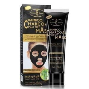 Aichun Beauty Bamboo Charcoal Peel-Off  Mask Deep Cleansing ,expoliating,hydrating & Whitening -120ml 