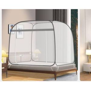 Foldable tent net multicolor _White 5*6 (5*6)