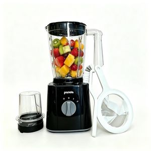 Panda 1.75L 2In 1 Juice Blender with Grinder,Black，1 Year Warranty