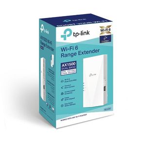 TPLink RE500X AX1500 WiFi 6 Range Extender TLRE500X