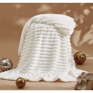 Soft/ Throw Blanket - White