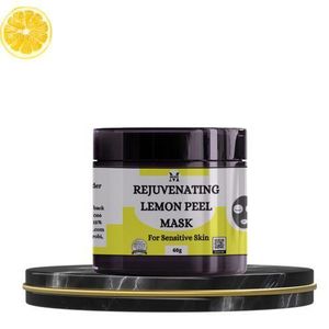 Mekis Kaolin Clay & Lemon Peel Powder Rejuvenating Face Mask-For Youthful Skin