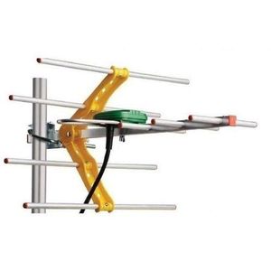 Phelistar Digital TV Aerial/Antenna + 10m Coax Cable - Multicoloured