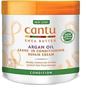 Cantu  Argan Oil Leave In Conditioning Repair Cream - 453gm