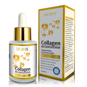 DR.DESS Collagen Face Serum hydrating firming boost skin elasticity, reduce the appearance of fine lines, and promote a youthful, radiant complexion Anti Aging Face Serum