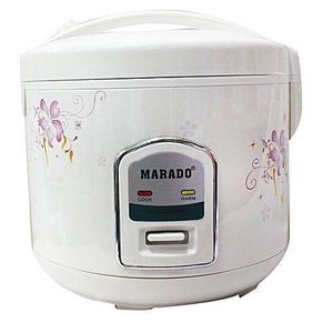 Marado Electric Rice Cooker With Steaming Feature - Multicolor