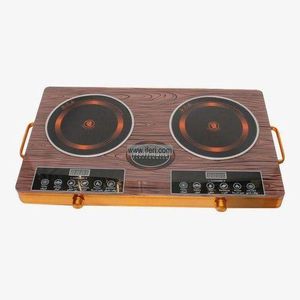 Hoffmans Double InfraRed Ceramic hot plate Cooker - gold