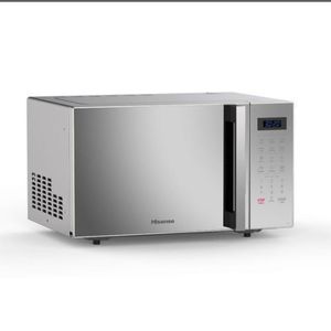 Hisense Microwave Oven, 20 Litre - Mirror Silver