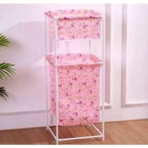 2 in 1 Laundry Basket, Separate Clothes & Undies 