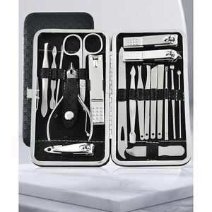 Pieces Manicure Kit, Pedicure Tools for Feet, Nail Clipper, Ear Pick Tweezers, Manicure Pedicure Set for Women and Men (