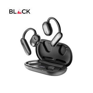 BLACK BassDope 2 Open-Ear Earphones, 100H Case, Bluetooth 6.0