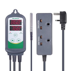 Inkbird Digital Temperature Controller Heating and Cooling Outlet Thermostat