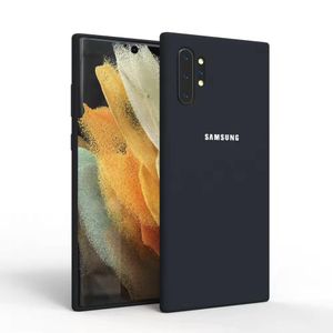 Samsung Galaxy Note 10 Plus Silicone Case - Black
