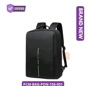 Ponasoo Laptop Backpack Water-Resistant Travel Bag Fits Up to 15.6-Inch Laptops - Brand New
