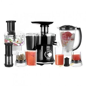 Hoffmans 10 In1 Juicer Blender Extractor Mincer Food Processor -Clear