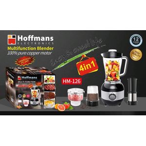 Hoffmans Multifunction Blender Model HM-126 - Black