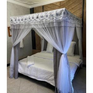 Generic Xim Curtain mosquito net - grey