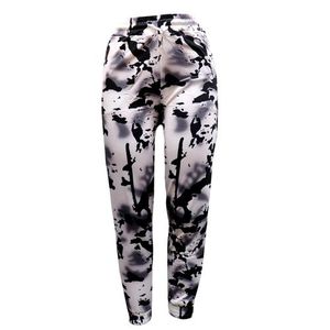 Women High Waist Casual Pants Cool Cargo Pants Streetwear Loose Girls Punk