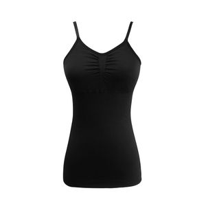 Seamless Shapewear Camisole Tank Tops For Women Scoop Neck Waist Tummy  Control Bodyshaper Compression Top Vest Shirt Body Shaper