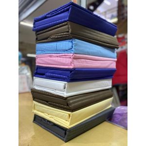 5x6, 4pcs Quilt/Duvet Cover / Duvet protector with Zip - Multicolour 