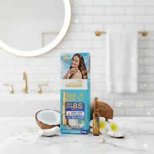 DAQAN Sun Green SPF 85 PA+++ High UVA Protection Sunscreen - Coconut Extract