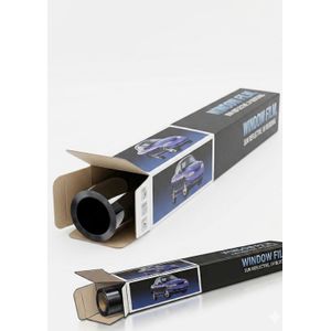DIY Sun Reflective UV Blocking Car Window Tint Film Kit for Heat Reduction and Energy Savings