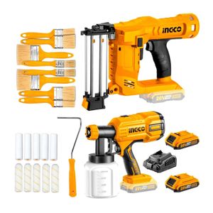 INGCO COSLI23016 - Lithium-Ion Cordless 2Pcs Combo Kit - Orange