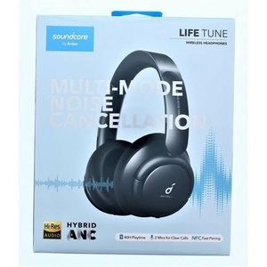Anker Life Tune Bluetooth ANC Over-Ear Headphones Black 